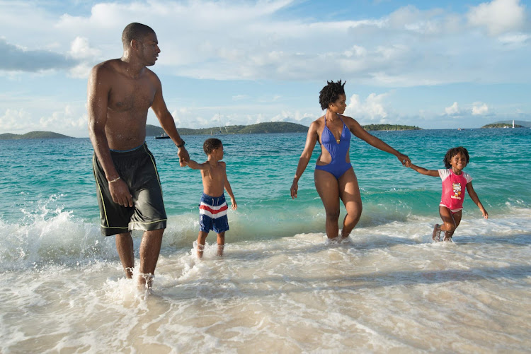 Bring your family and enjoy some beach time on St. John, U.S. Virgin Islands. 