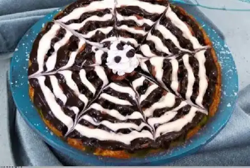 The Dark White Waffle Cake