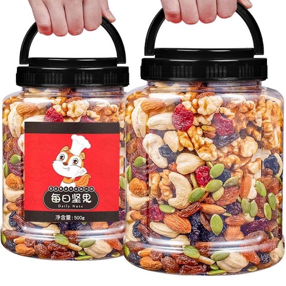 [Hộp 500G] Granola Siêu Hạt Ngũ Cốc Ăn Kiêng, Ngũ Cốc Giảm Cân Dinh Dưỡng, Mix 8 Loại Hạt Nch