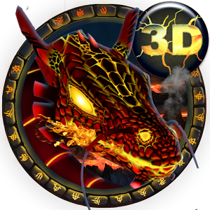 Download Fire Dragon 3D theme For PC Windows and Mac