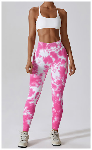 Title 30, Seamless High Waist Peach Sports Trousers, one-...