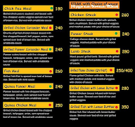 Fitbuddy's Cafe menu 8