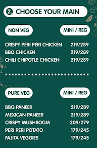 California Burrito menu 1