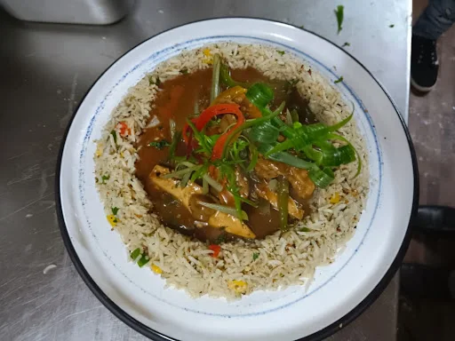 Chicken Stroganoff With Herbed Rice