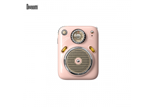 Loa Bluetooth Divoom - Beetles FM Pink