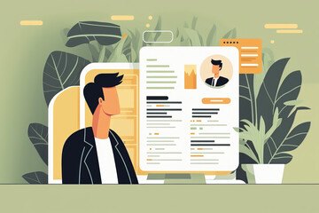 a cv format for dubai doodle