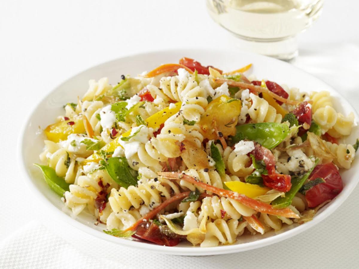 Pasta Primavera | Just A Pinch Recipes