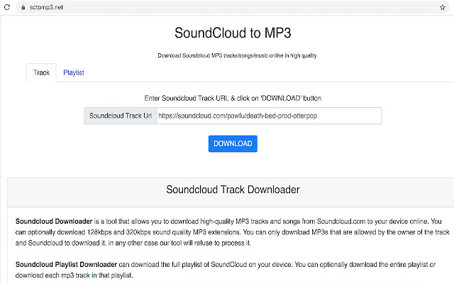 SoundCloud Downloader for PC