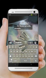 Cosmos fabric GO Keyboard Screenshots 6