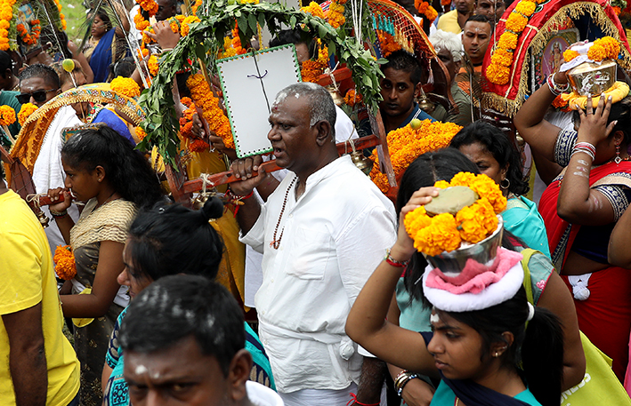 Hindu devotees observed the colourful festival in KwaZulu-Natal on Saturday.