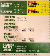 Arabian Palace Fortkochi menu 1