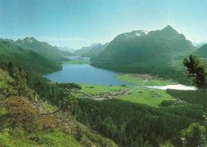 Lac prés du col de Maloja