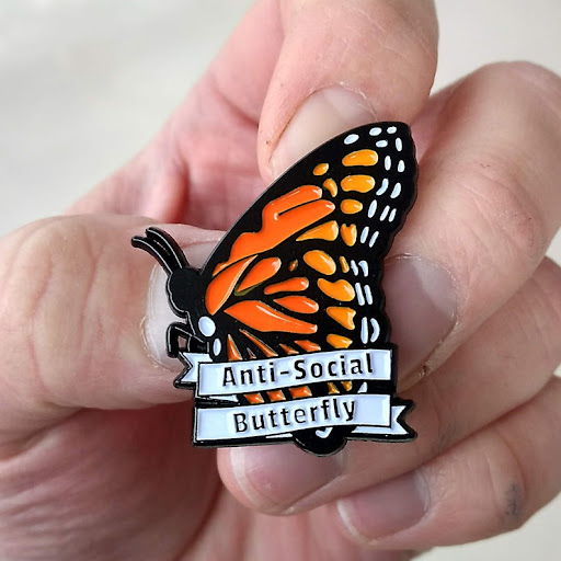 Title 2, Hot Sale Creative Personality Butterfly Oil Dro...