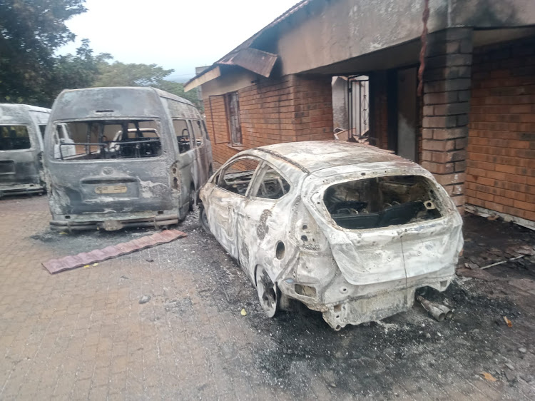 Police are hunting for unknown suspects following a fire that gutted a property and cars in Bolobedu, Limpopo.