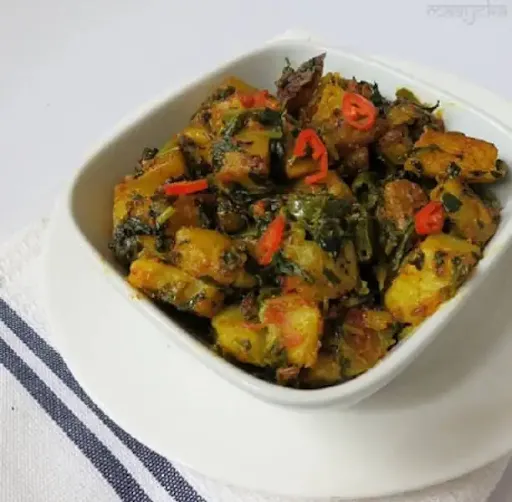 Dry Aloo Methi