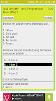 Soal UN SMP MTS 2020 (UNBK) -  Screenshot