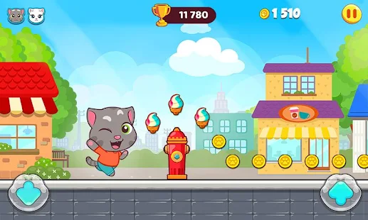 download Talking Tom Candy Run Apk Mod unlimited money