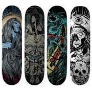 Skateboard Decks Design  Icon