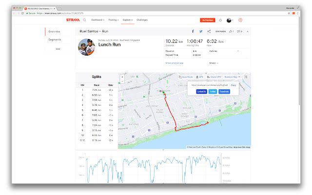 Strava GPX downloader