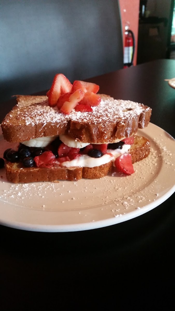 GF stuffed french toast