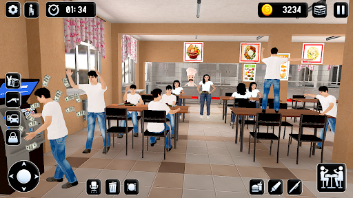 Screenshot High School Teacher Life Game