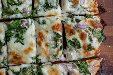 Spinach Ranch Pizza