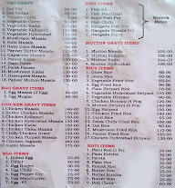 Sri Manjunatha Chicken Center menu 3