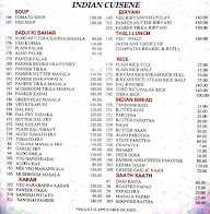 Hotel Durga Restaurant & Bar menu 2