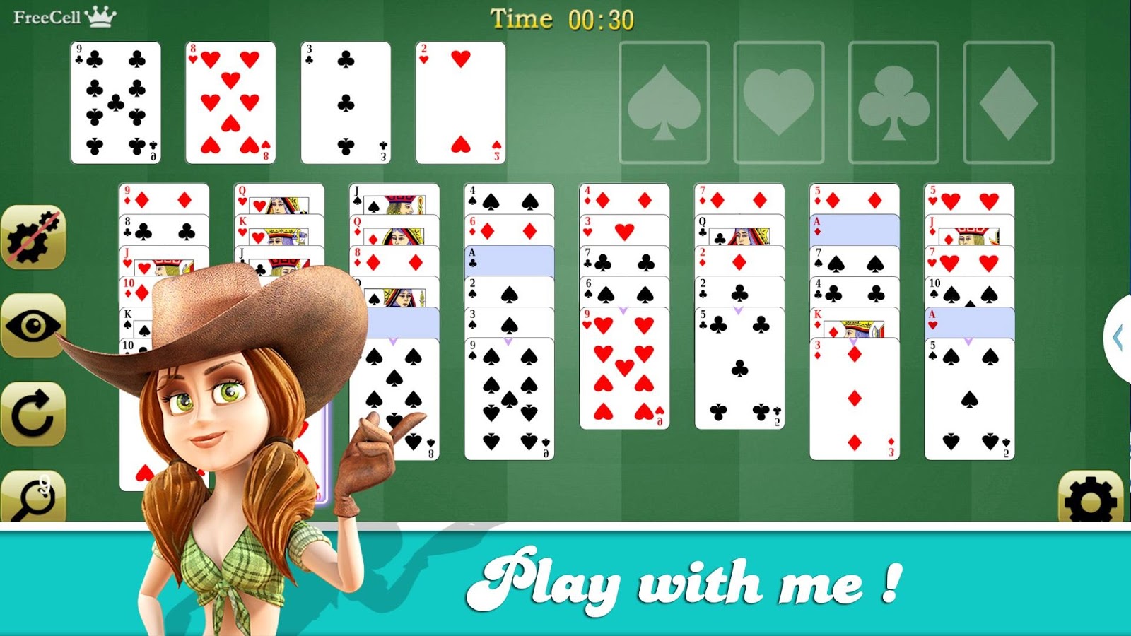 FreeCell Classic Screen 3