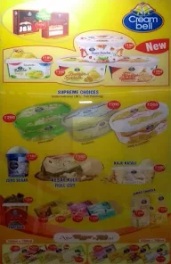 Cream Bell Scoopers menu 1