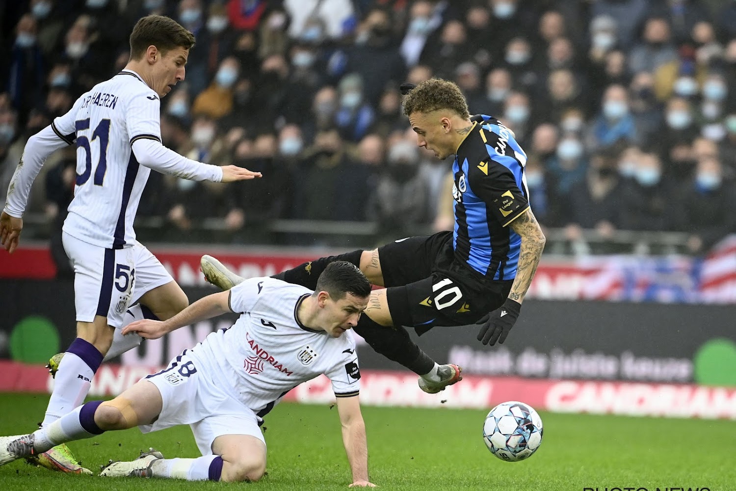 RSC ANDERLECHT - CLUB BRUGGE, 0-1 NIELSEN