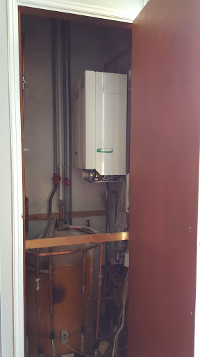 Old conventional gravity fed system serviced in Mitcham