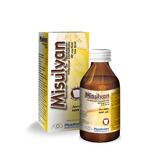 Ambroxol Clorhidrato 30mg/5ml Misulvan PlusAndez Frasco x 120 ml   