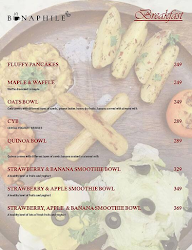 Bunaphile menu 1