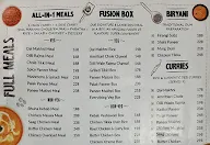 BOX8 - Desi Meals menu 2