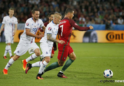 Nani en Ronaldo bijten tanden stuk op stugge IJslanders die nog bijna met de zege gaan lopen