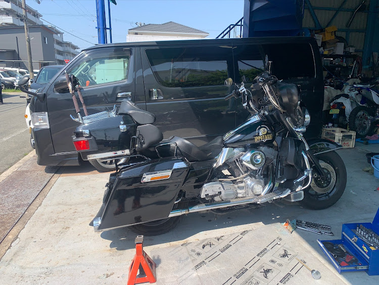 レジアスエースのいつもイイネ&コメントありがとうございます🙇‍♂️・バイクも好きに関するカスタム事例の投稿画像1枚目
