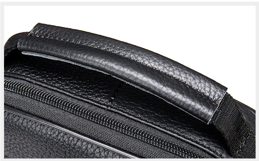 Title 3, Vintage Cowhide Shoulder Bag for Men