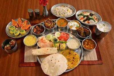 Special Parantha And Thali