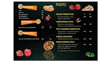 Garyam Garyam Pizza menu 