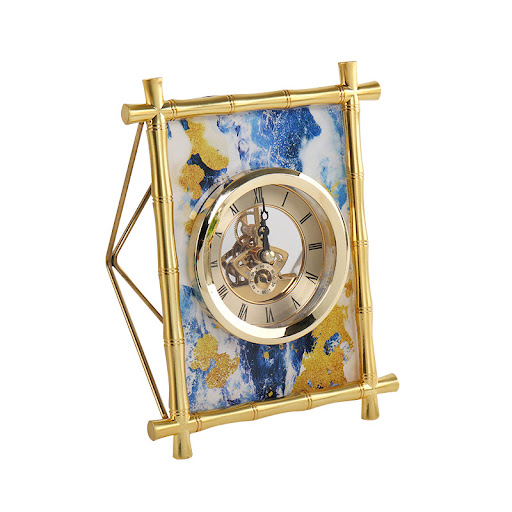 Title 5, European Style Silent Metal Clock for Living Ro...
