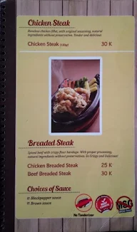 Dagos Steak & Milk menu 2