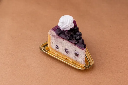 Blueberry Baked Cheesecake (Slice)