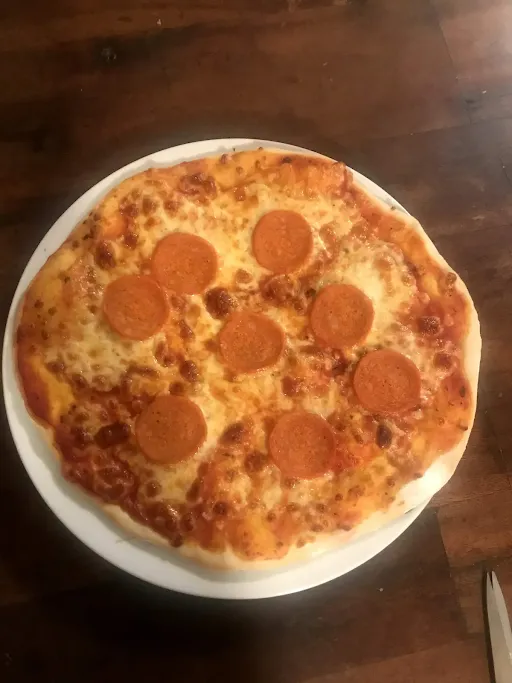 Chicken Pepperoni Pizza [10 Inches]