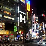 kabukicho yasukuni dori by night in Kabukicho, Japan 