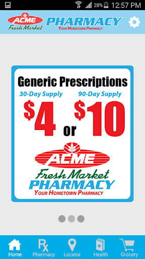 Acme Fresh Market Pharmacy App