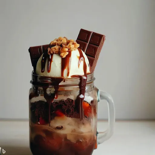 Kit Kat Brownie Sundae