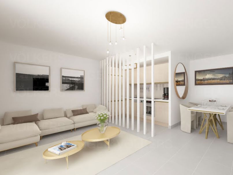 Vente appartement 2 pièces 44 m² à Nice (06000), 360 000 €