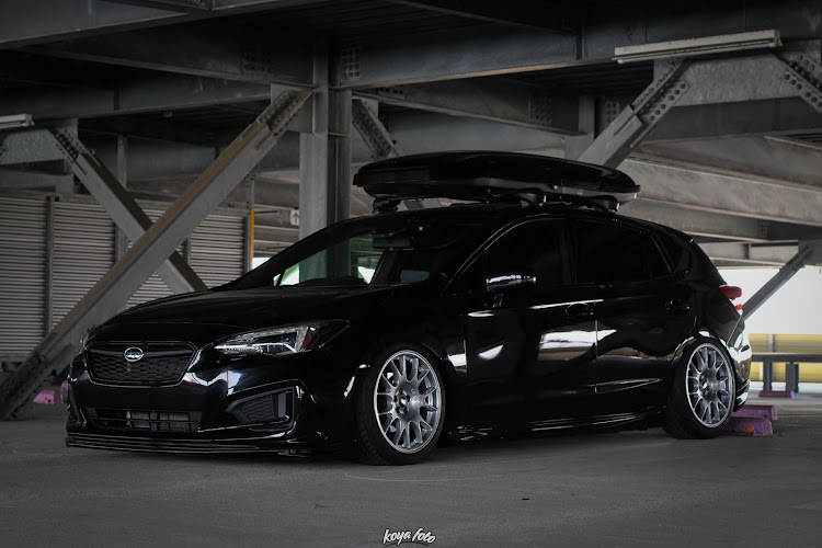 インプレッサ スポーツのスバル・インプレッサスポーツ・BBS・DIY・車高調整に関するカスタム事例の投稿画像1枚目
