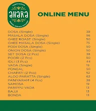 Ahara menu 1